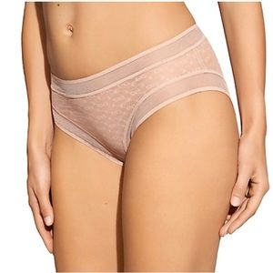 ERES Lace Mesh Underwear Size 8 Made in France Morphology Body Silk Makeup
